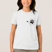 Poot Tri-Blend Shirt (Voorkant)