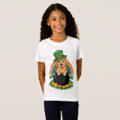 Poot van goud t-shirt (Voorkant volledig)