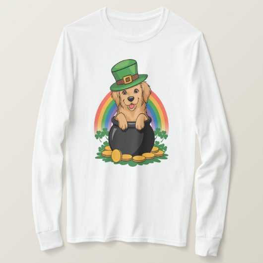 Poot van goud t-shirt (Design voorkant)