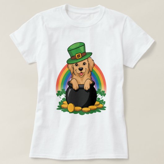 Poot van goud t-shirt (Design voorkant)