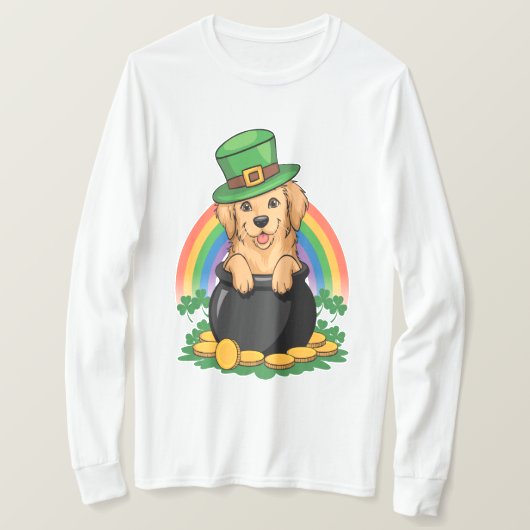 Poot van goud t-shirt (Design voorkant)