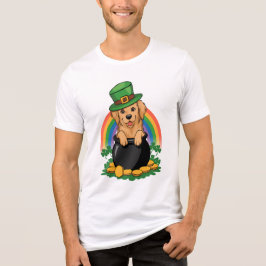 Poot van goud Tri-Blend shirt