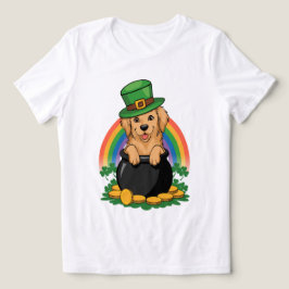 Poot van goud Tri-Blend shirt