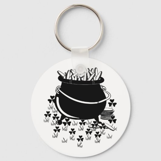 Poot van goudSleutelhanger Sleutelhanger (Voorkant)