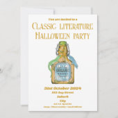 Poot van hagedis Shakespeare Macbeth Aankondiging (Voorkant)