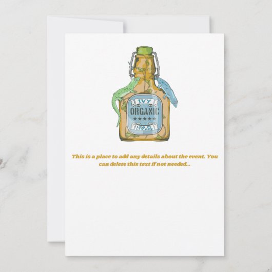 Poot van hagedis Shakespeare Macbeth Aankondiging (Achterkant)