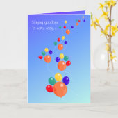 Poot-vormige omhoog up&away het kaart (Gele Bloem)