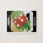 pootaardappelen met etiket op zadels legpuzzel (Horizontaal)