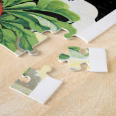 pootaardappelen met etiket op zadels legpuzzel (Zijkant)