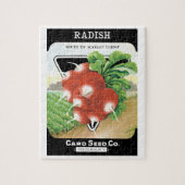  pootaardappelen met etiket op zadels legpuzzel (Verticaal)