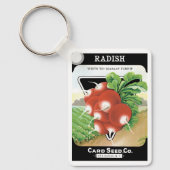  pootaardappelen met etiket op zadels sleutelhanger (Voorkant)