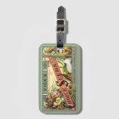 pootaardappelen met label, Vick's Choice Seeds Bagagelabel (Voorkant (verticaal))