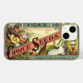  pootaardappelen met label, Vick's Choice Seeds Case-Mate iPhone Case (Achterkant (horizontaal))