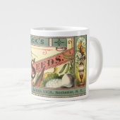  pootaardappelen met label, Vick's Choice Seeds Grote Koffiekop (Voorkant rechts)