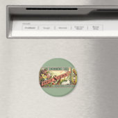  pootaardappelen met label, Vick's Choice Seeds Magneet (Insitu (Vaatwasser))