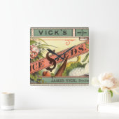  pootaardappelen met label, Vick's Choice Seeds Vierkante Klok (Huis)