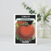  pootaardappelen, tomaat Pomodoro Briefkaart (Staand voorkant)