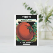  pootaardappelen, tomaat Pomodoro Briefkaart (Staand voorkant)