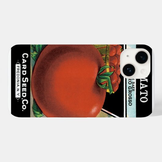  pootaardappelen, tomaat Pomodoro Case-Mate iPhone Case (Achterkant (horizontaal))