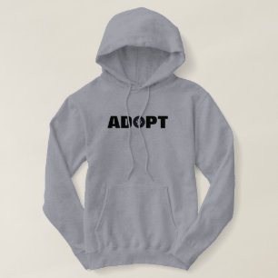 Pootafdruk Adopteren Hoodie