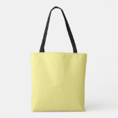 Pootafdruk Bloementuin Tote Bag (Achterkant)
