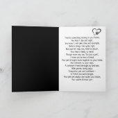 Pootafdruk Hart voor huisdierverlies Kaart (Binnen)