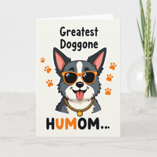 Pootafdruk Hond Humor Kaart
