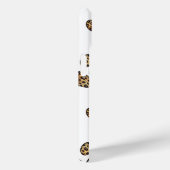 Pootafdruk met goud & zwarte luipaard glans Case-Mate iPhone case (Achterkant / Rechts)