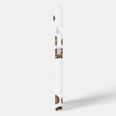 Pootafdruk met goud & zwarte luipaard glans Case-Mate iPhone case (Achterkant / Links)