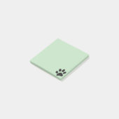 pootafdruk  post-it® notes (Schuin)