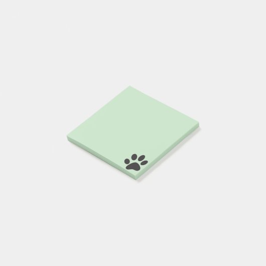 pootafdruk  post-it® notes (Schuin)