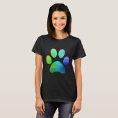 Pootafdruk T-shirt (Voorkant volledig)