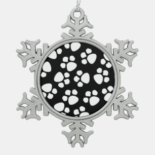 pootafdruk tin ornament