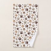 Pootafdrukken  bad handdoek (Handdoek)