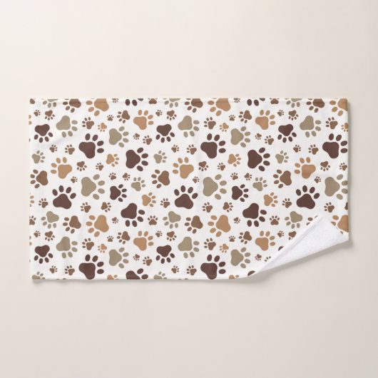Pootafdrukken  bad handdoek (Handdoek)