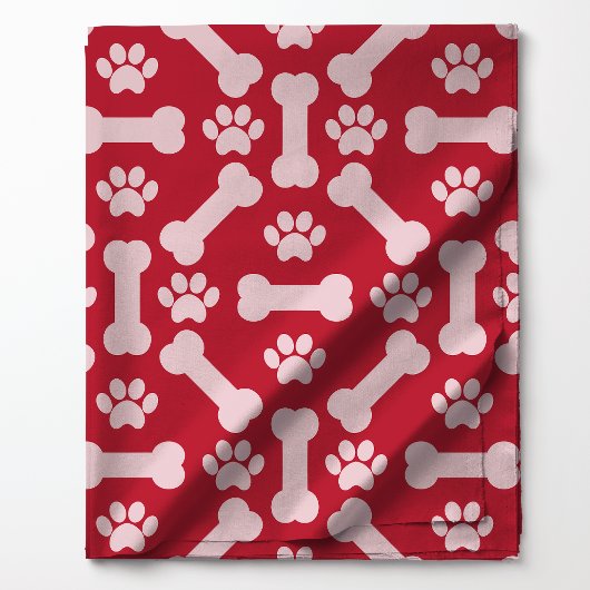 Pootafdrukken en Botten Rood Stof