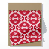 Pootafdrukken en Botten Rood Stof