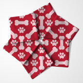 Pootafdrukken en Botten Rood Stof