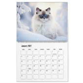 Pootafdrukken Huisdier Kat Foto Kunst Groot Kalender (Jan 2027)