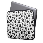 Pootafdrukken Laptophoes Laptop Sleeve (Voorkant Links)