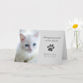 Pootafdrukken op onze harten achterlaten Kattenher Kaart