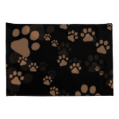 Pootafdrukken Patroon Kussensloop (Achterkant-Rechts)