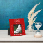 Pootafdrukken Rood Aangepast Fotoplaat (Insitu)