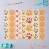 pootafdrukken van tissuepapier (Craft)