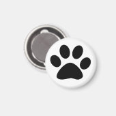 Pootafdrukpatroon Hond Moeder Vader Kerst Geschenk Magneet (Voorkant / Achterkant)