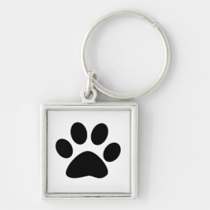 Pootafdrukpatroon Hond Moeder Vader Kerstcadeau Fa Sleutelhanger