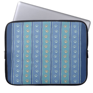 Pootafdrukpatroon Laptop Sleeve