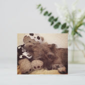 pootdruk op je hart - petverliessenkaart (Staand voorkant)