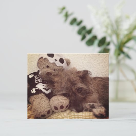 pootdruk op je hart - petverliessenkaart (Staand voorkant)