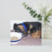 pootdruk op je hart - petverliessenkaart (Staand voorkant)